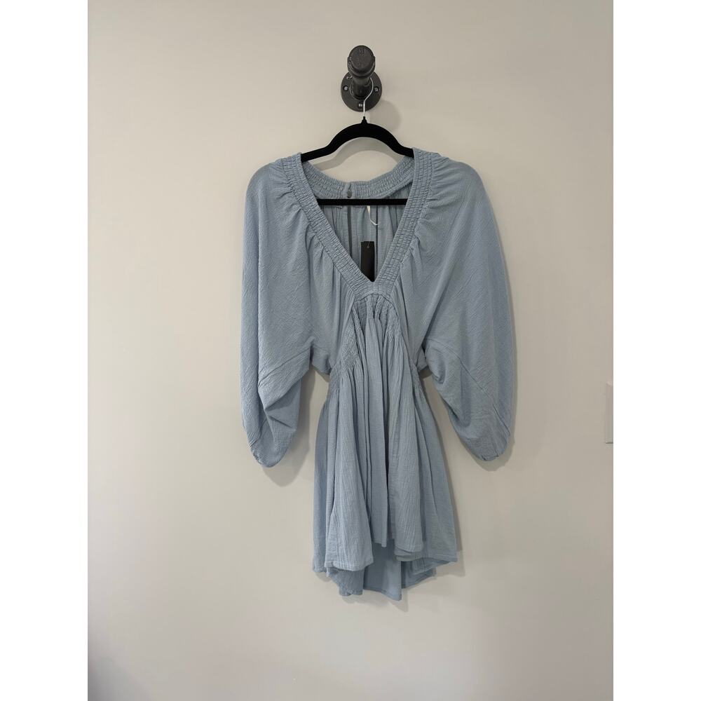 Free People Cotton Cambray Dress Size S